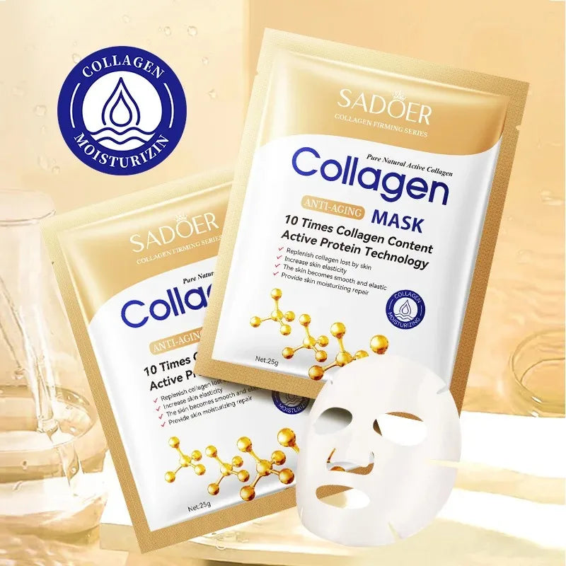 Collagen Brightening Facial Mask Pack