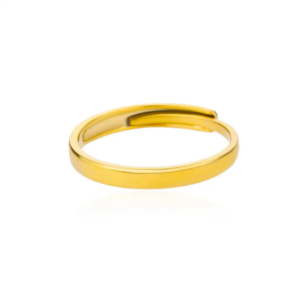 Luxury Gold Stainless Steel Ring for Women