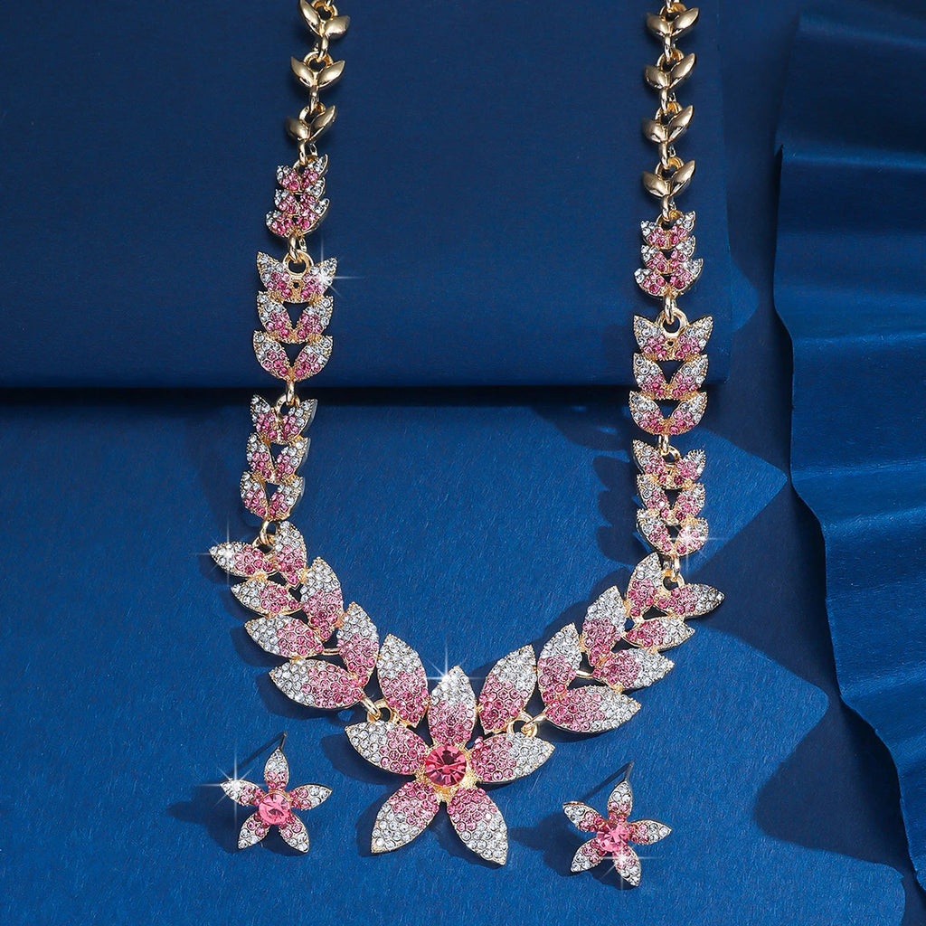 Romantic Flower Jewelry Set
