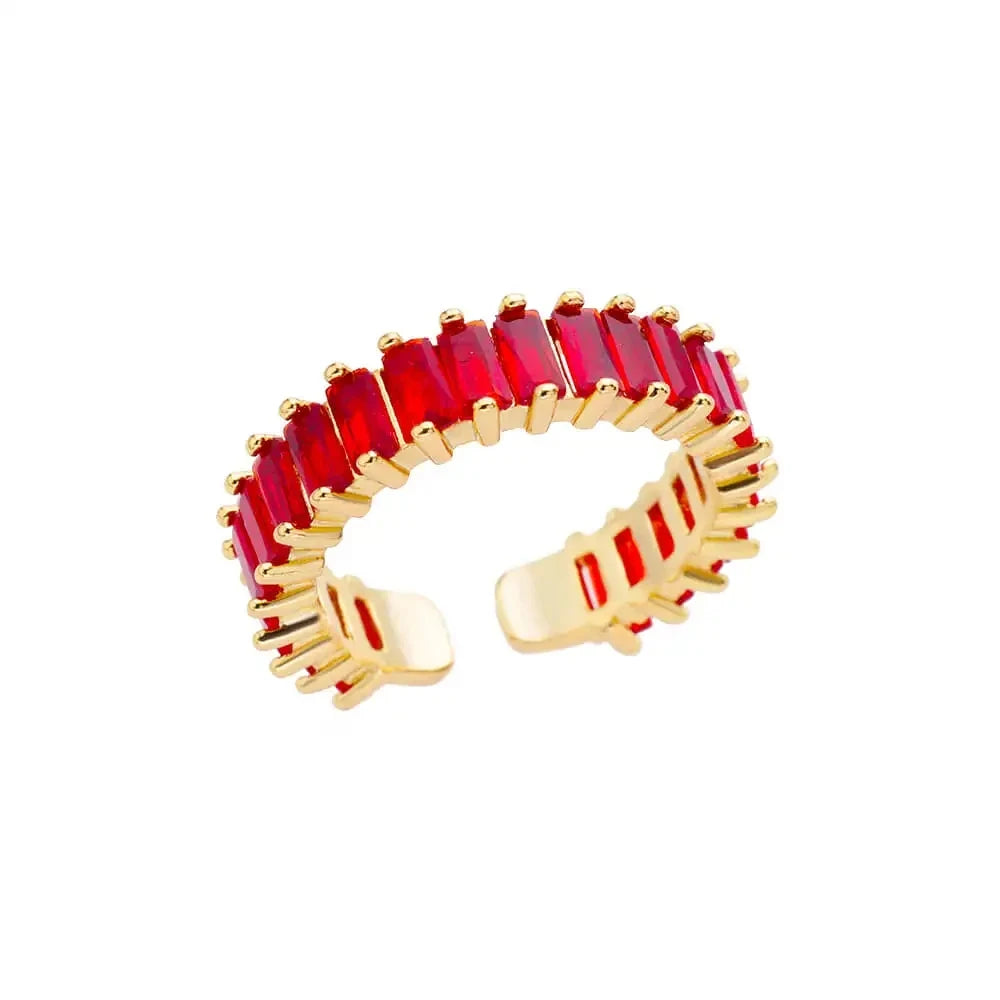Luxury Gold Stainless Steel Ring for Women