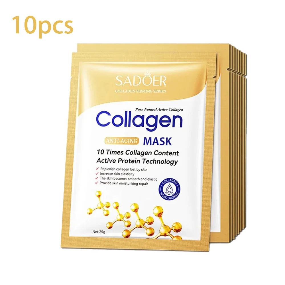 Collagen Brightening Facial Mask Pack