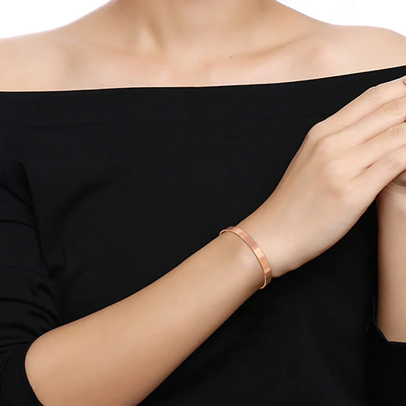 Vintage Copper Magnetic Cuff Bracelet