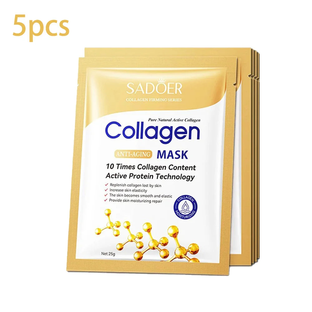 Collagen Brightening Facial Mask Pack