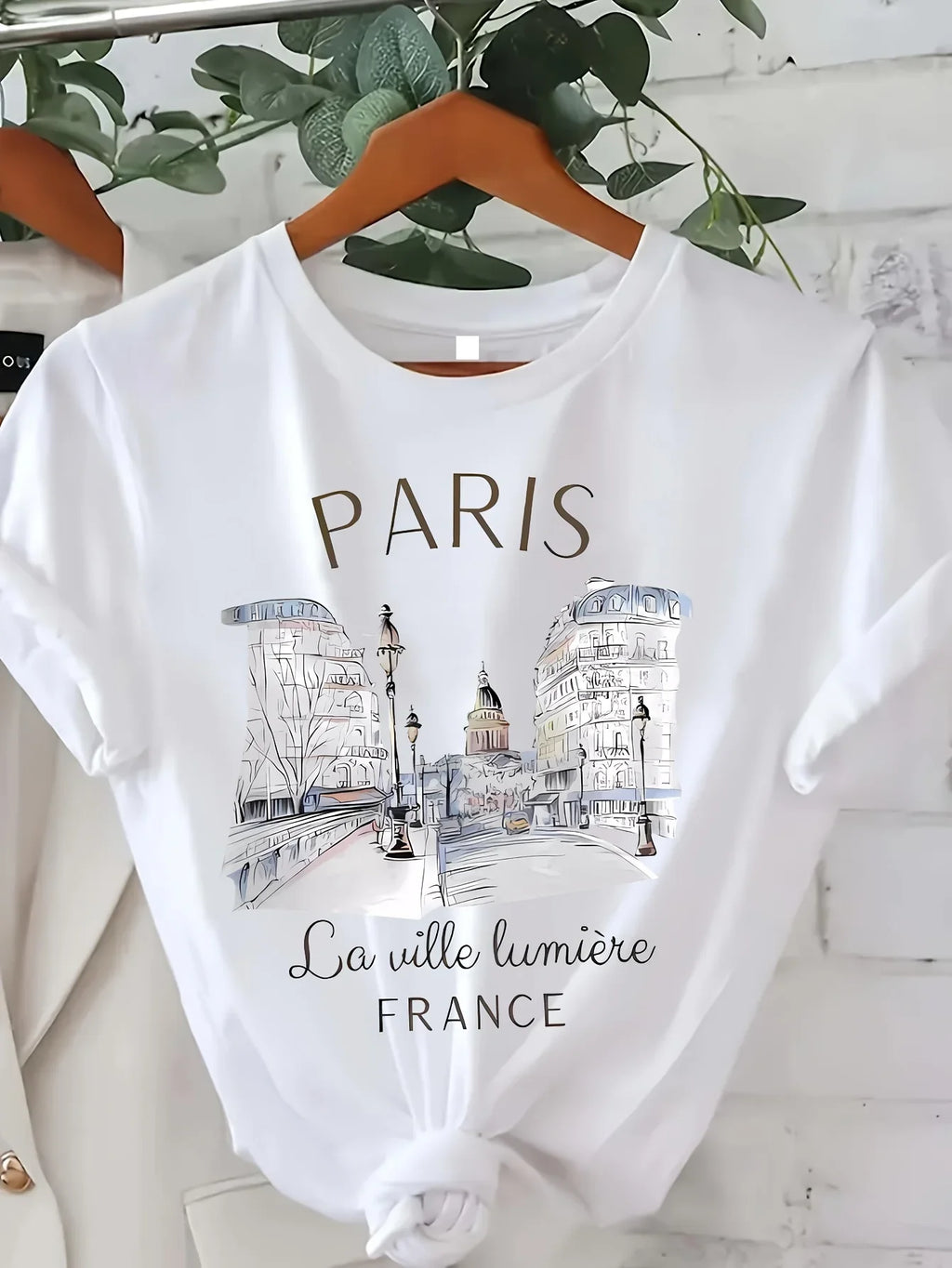 Paris Street Style Summer Shirt