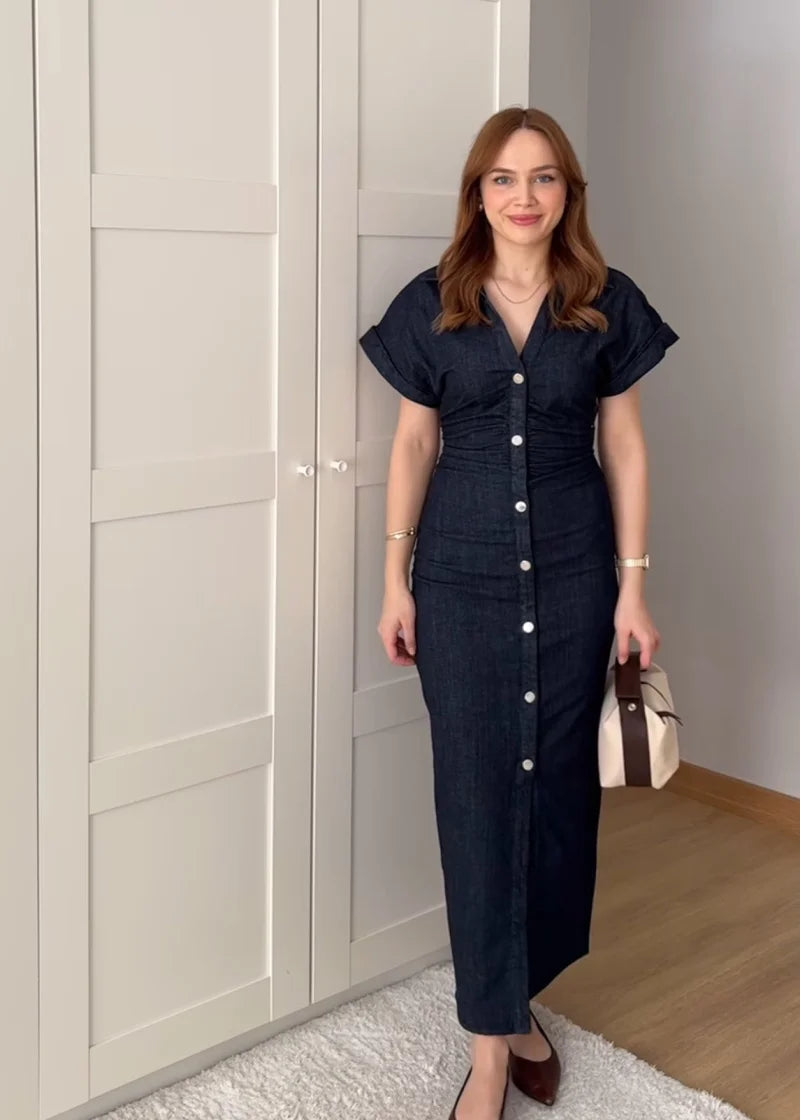1975 Collection Tailored Denim Dress