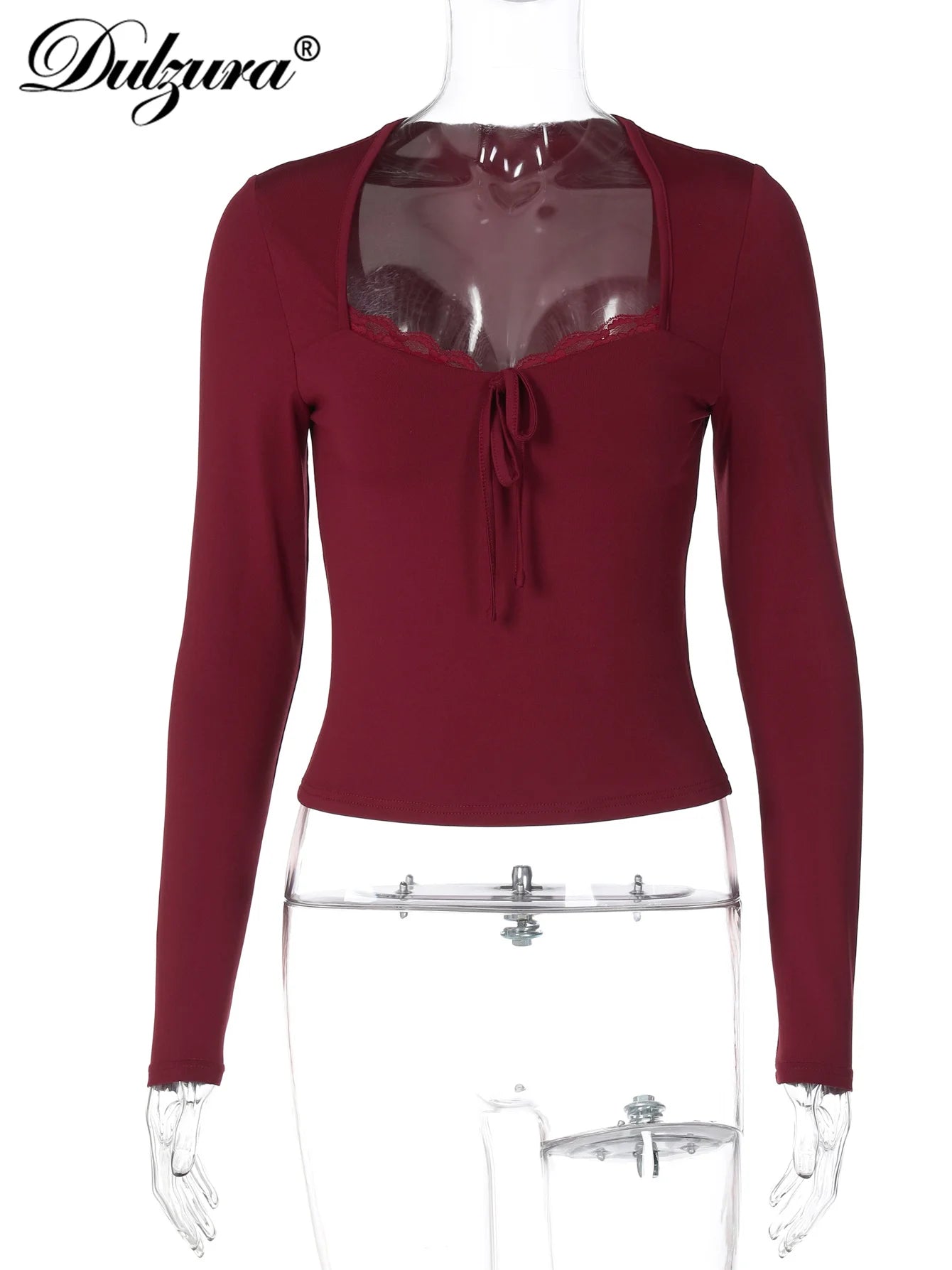 Chic Slim Fit Patchwork Party Blouse