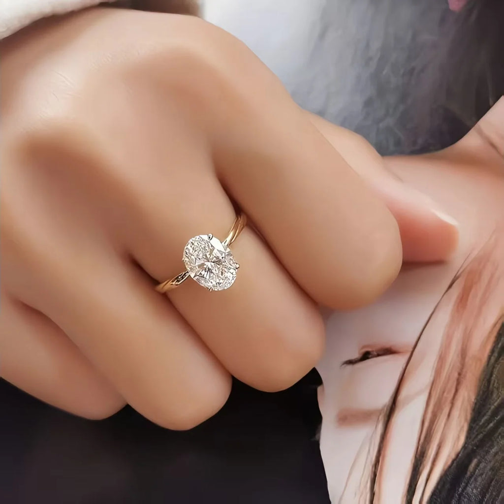 925 Sterling Silver Zircon Cocktail Ring
