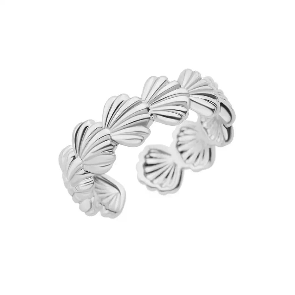 Luxury Gold Stainless Steel Ring for Women