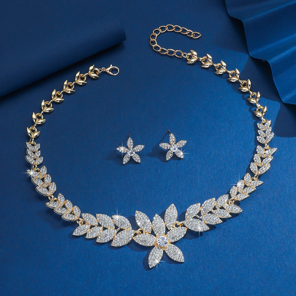 Romantic Flower Jewelry Set