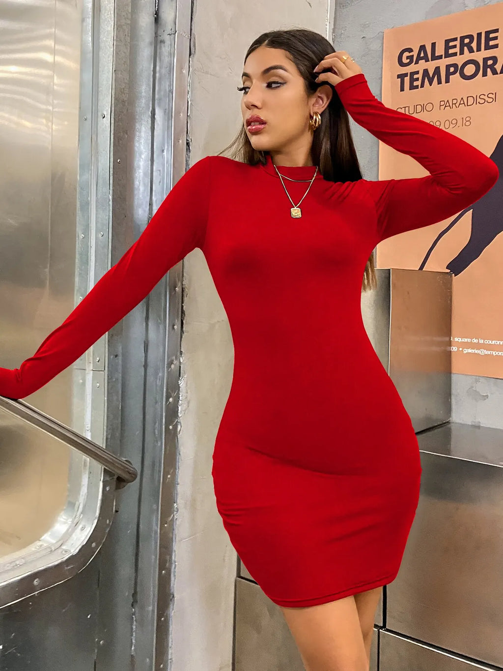 Fashion Icon Long Sleeve Mini