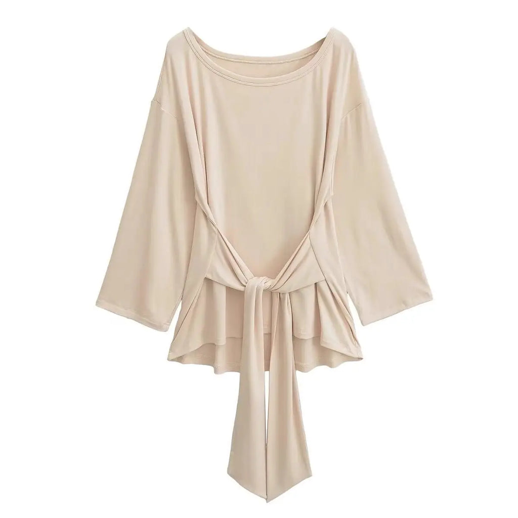 Minimal Chic Off-Shoulder Long Sleeve