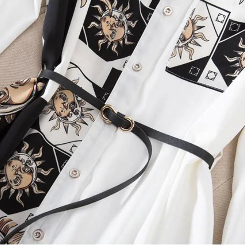 Chic Single-Breasted Midi Dress