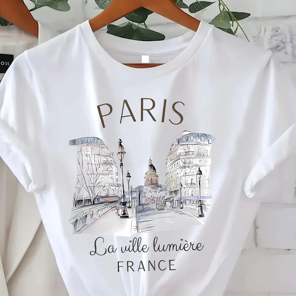 Paris Street Style Summer Shirt