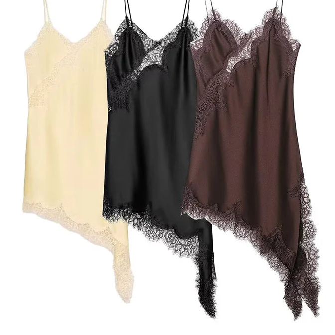 Aurora Lace Silhouette Dress