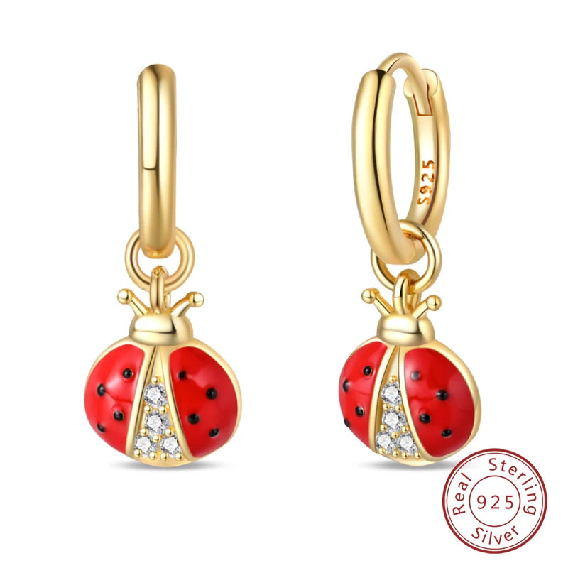 925 Sterling Silver Zircon Stud Earrings