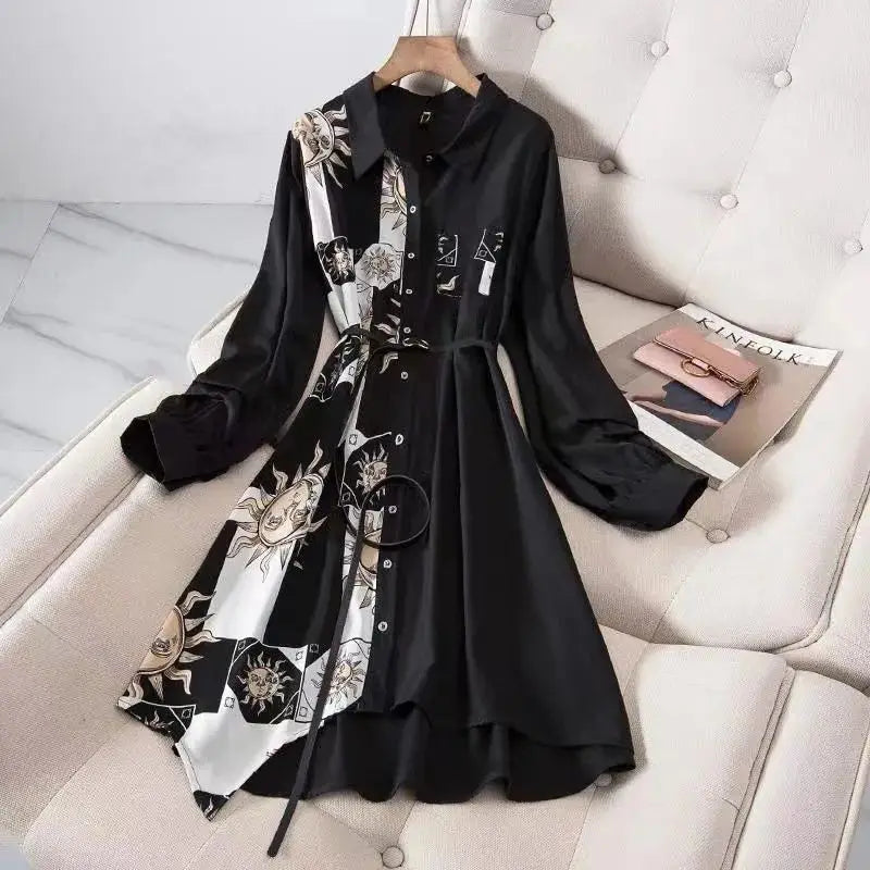 Chic Single-Breasted Midi Dress
