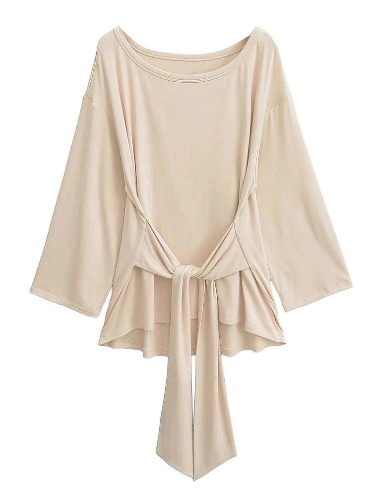 Minimal Chic Off-Shoulder Long Sleeve