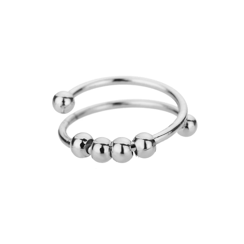 Luxury Gold Stainless Steel Ring for Women