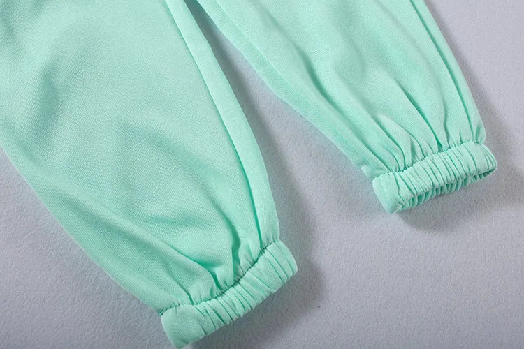 Cozy Solid Two-Piece Tracksuit
