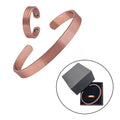 Vintage Copper Magnetic Cuff Bracelet