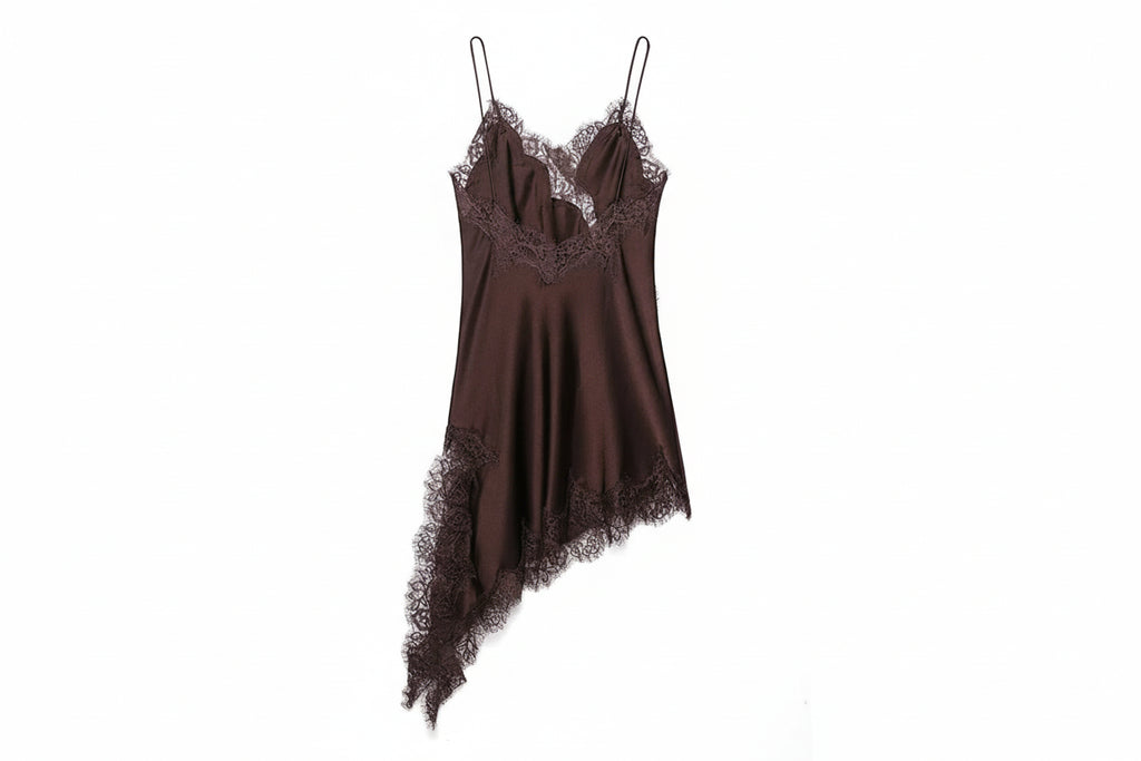 Aurora Lace Silhouette Dress