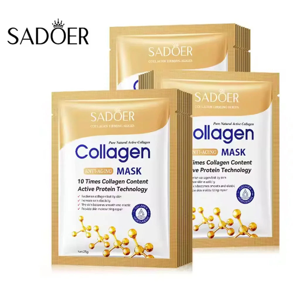 Collagen Brightening Facial Mask Pack