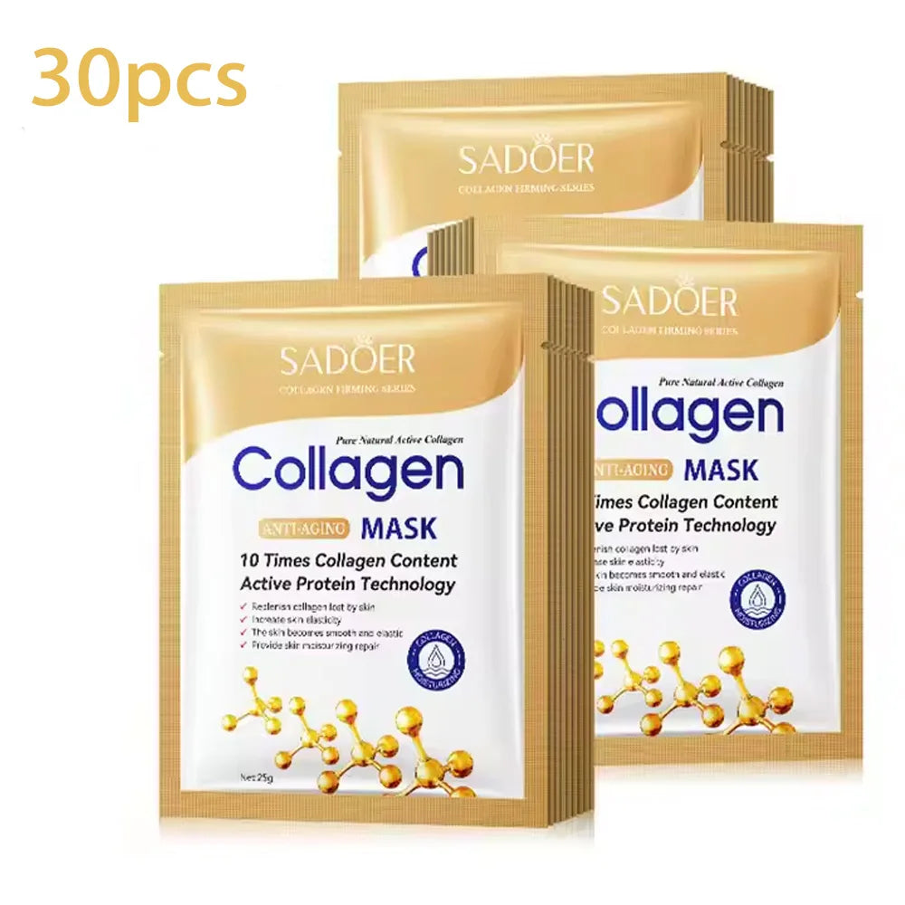Collagen Brightening Facial Mask Pack