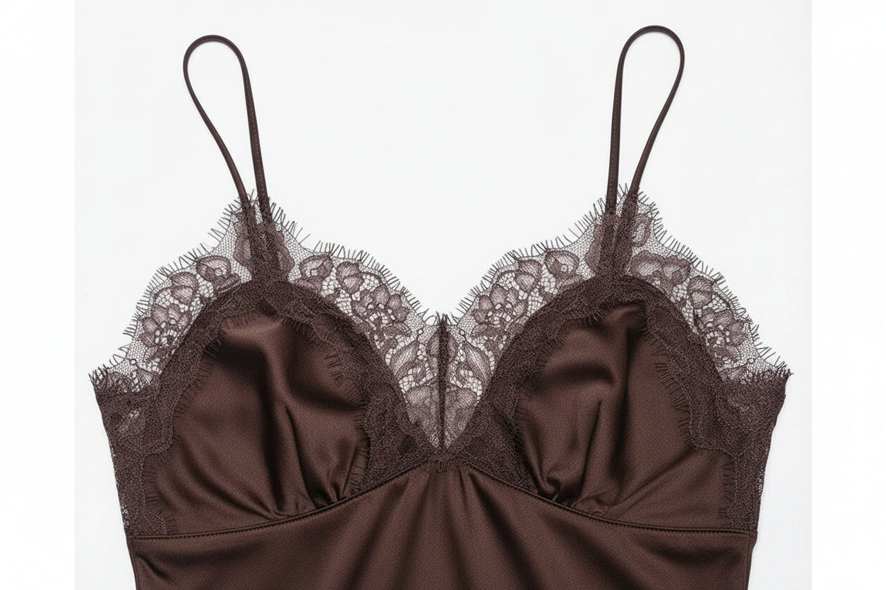 Aurora Lace Silhouette Dress