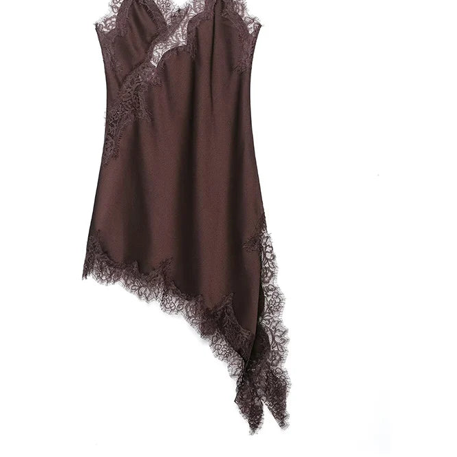 Aurora Lace Silhouette Dress