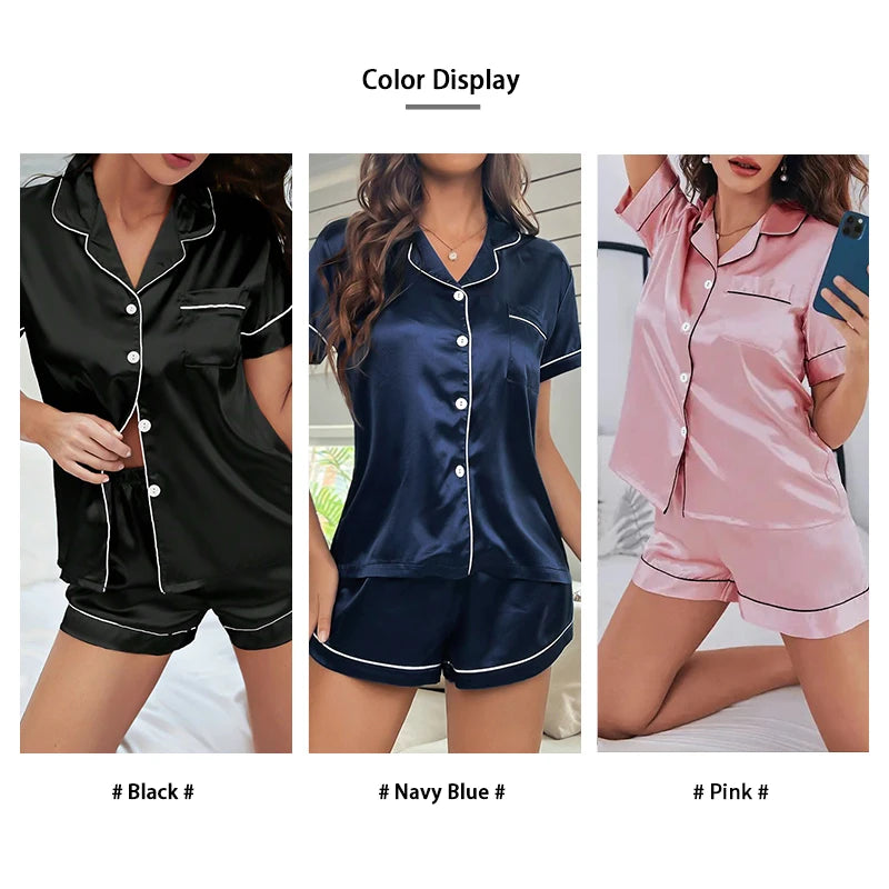 Elegant Satin Sleep & Lounge Set