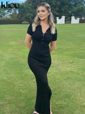 Runway Collar Sculpted Maxi Dress